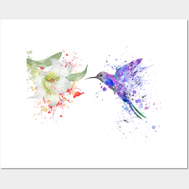 Hummingbird Wall Art by RosaliArt